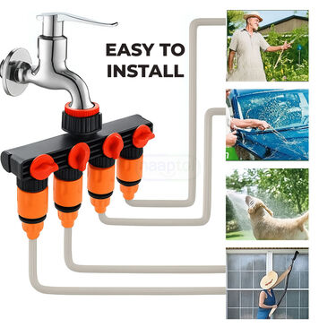 4 In1 Garden Hose Splitter